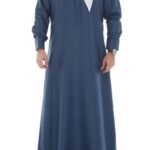 QATARI KANDORA BLUE GOLD EDITION